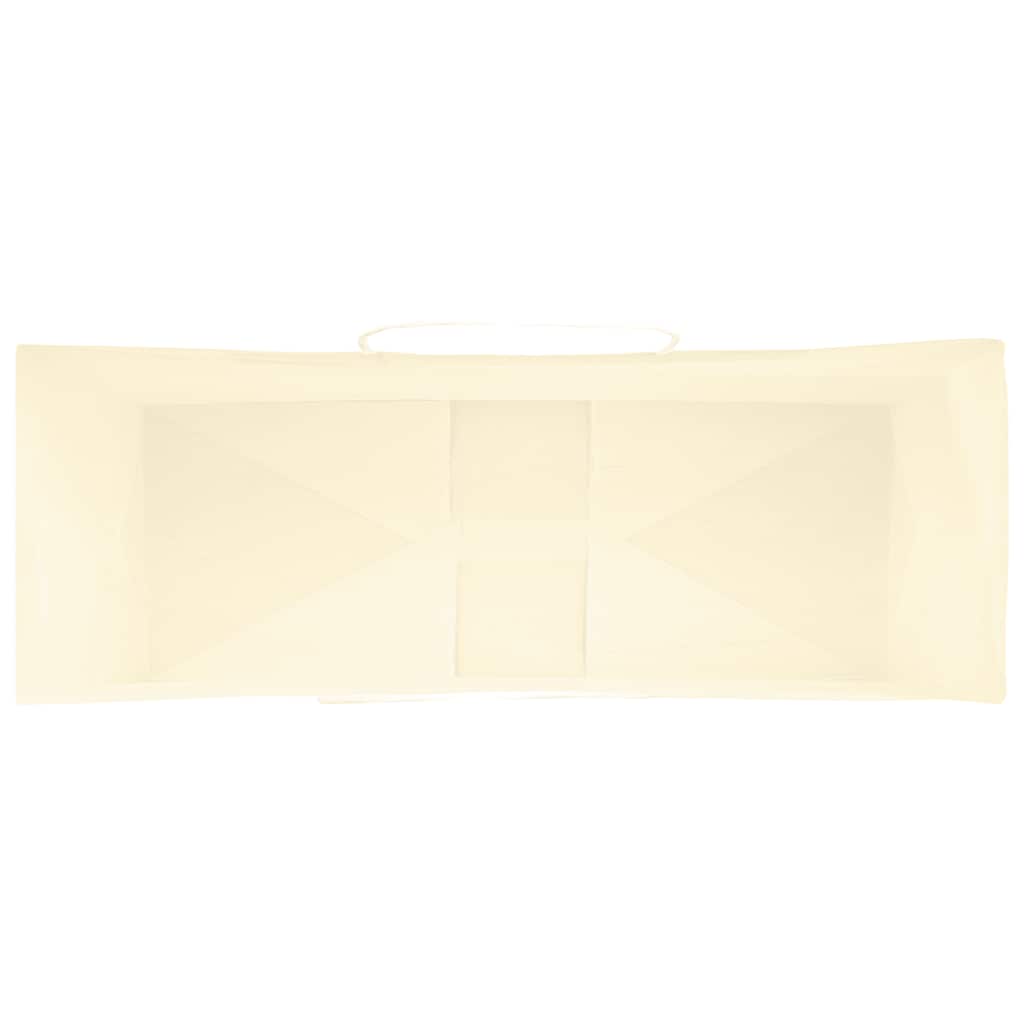 Papieren zakken 250 st met hengsels 45x17x48 cm geel is nu te koop bij PeponiXL, paradijselijk wonen!