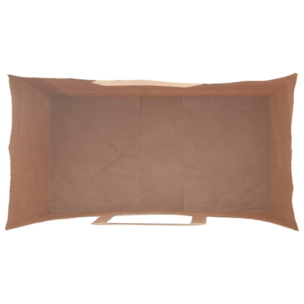 Papieren zakken 250 st met hengsels 21x11x28 cm bruin is nu te koop bij PeponiXL, paradijselijk wonen!