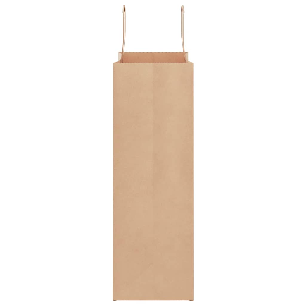 Papieren zakken 250 st met hengsels 26x12x35 cm bruin is nu te koop bij PeponiXL, paradijselijk wonen!
