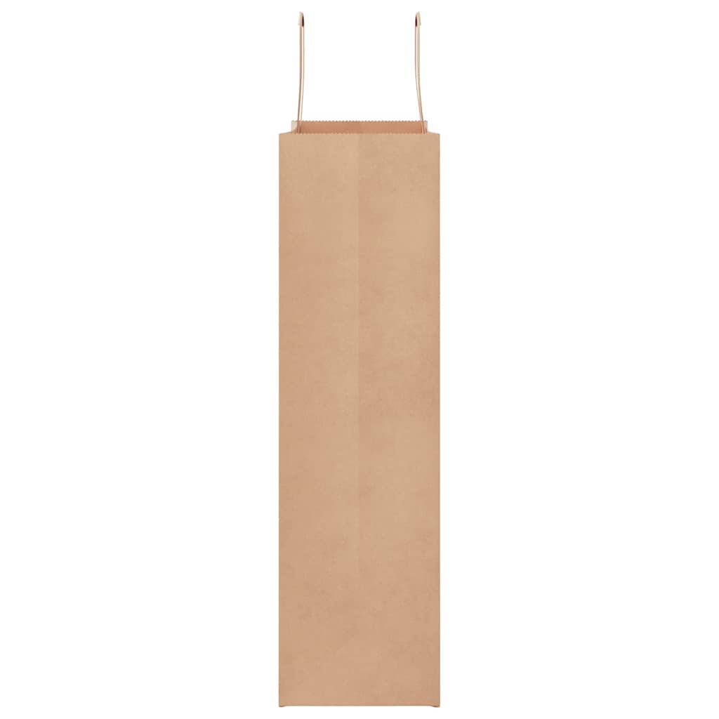 Papieren zakken 250 st met hengsels 32x12x42 cm bruin is nu te koop bij PeponiXL, paradijselijk wonen!