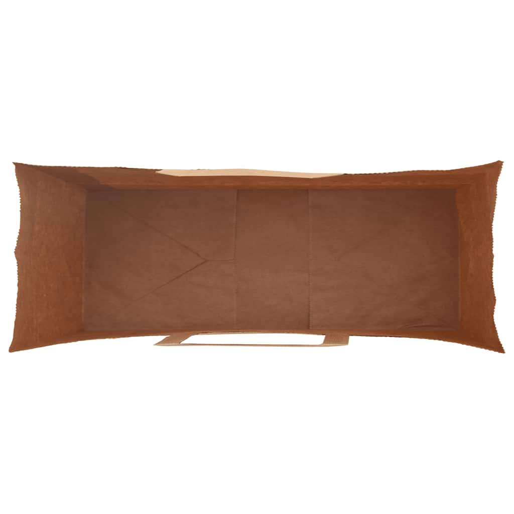 Papieren zakken 250 st met hengsels 32x12x42 cm bruin is nu te koop bij PeponiXL, paradijselijk wonen!