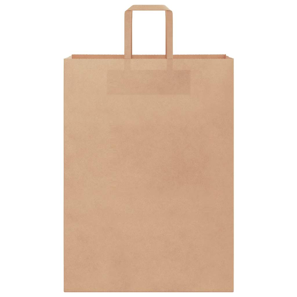 Papieren zakken 250 st met hengsels 32x17x44 cm bruin is nu te koop bij PeponiXL, paradijselijk wonen!