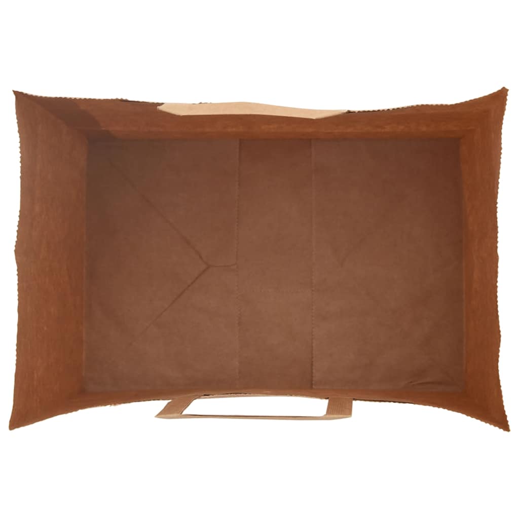 Papieren zakken 250 st met hengsels 32x22x28 cm bruin is nu te koop bij PeponiXL, paradijselijk wonen!
