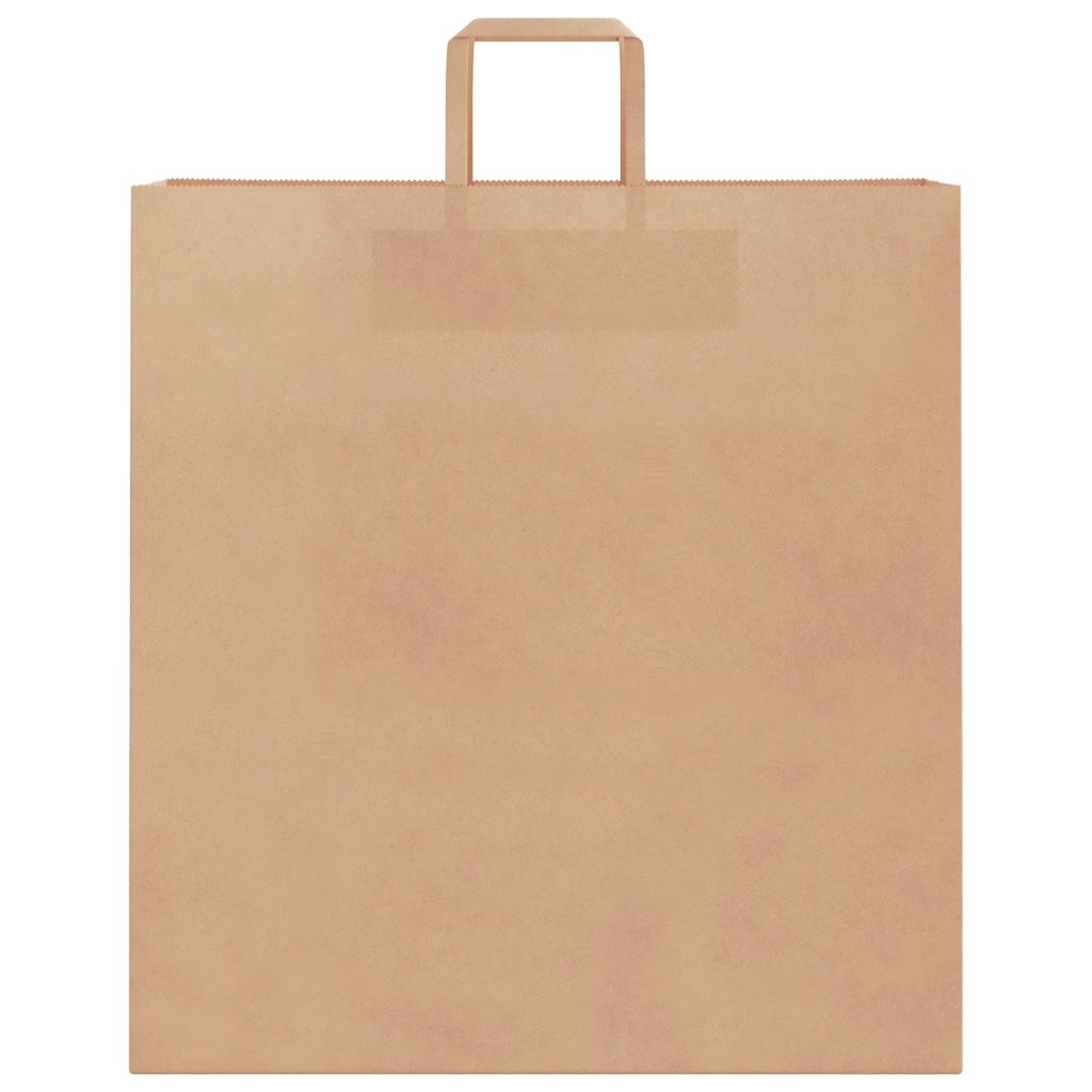 Papieren zakken 250 st met hengsels 45x17x48 cm bruin is nu te koop bij PeponiXL, paradijselijk wonen!