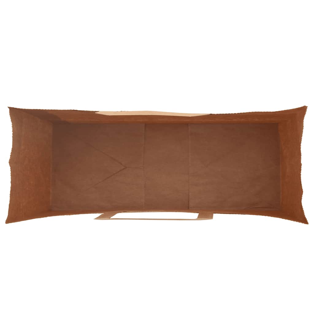 Papieren zakken 250 st met hengsels 45x17x48 cm bruin is nu te koop bij PeponiXL, paradijselijk wonen!