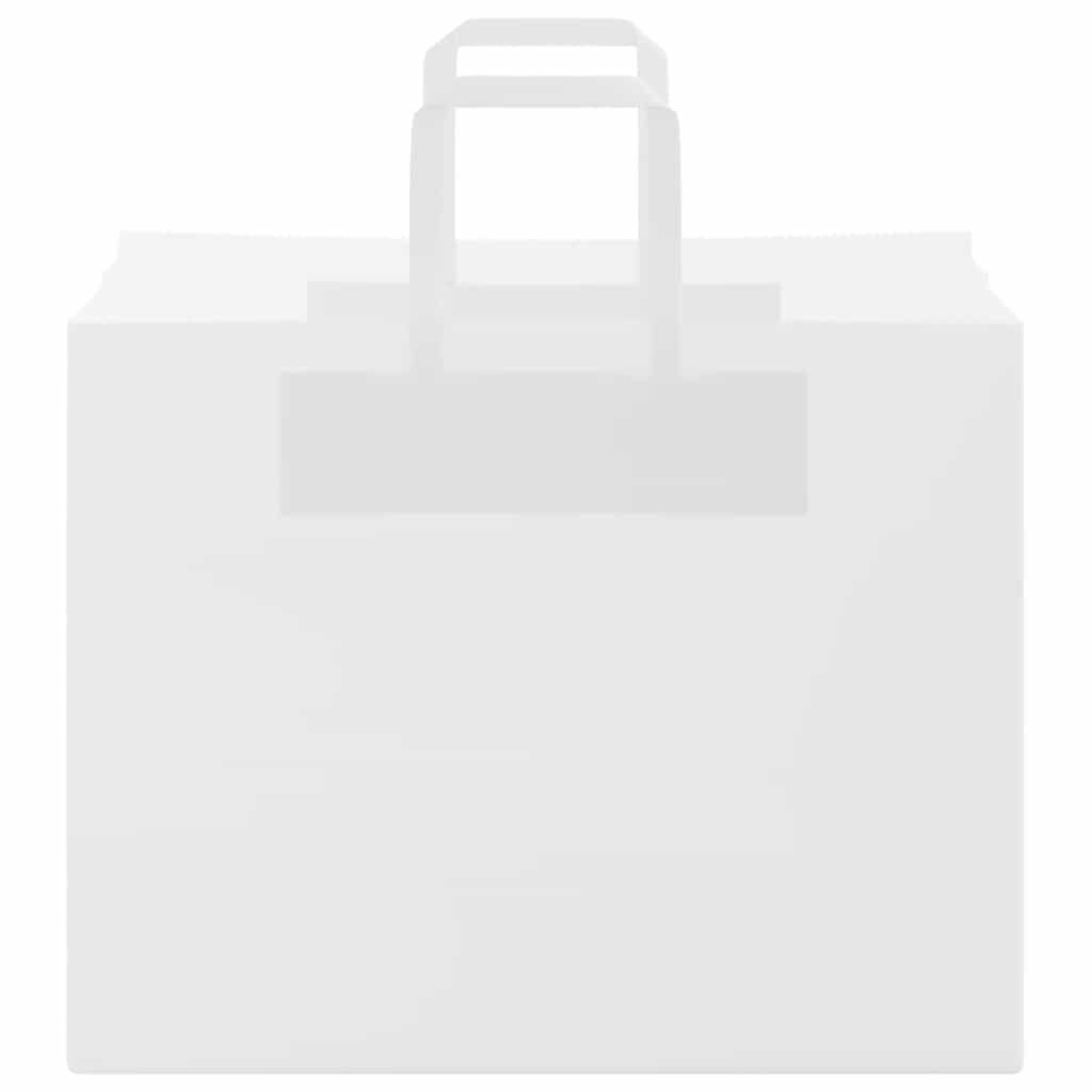 Papieren zakken 250 st met hengsels 32x22x24 cm wit is nu te koop bij PeponiXL, paradijselijk wonen!