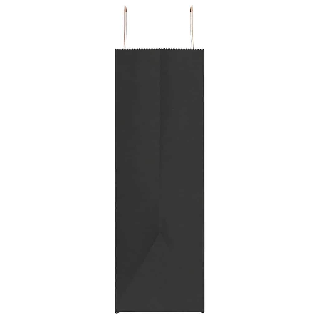 Papieren zakken 250 st met hengsels 54x15x49 cm zwart is nu te koop bij PeponiXL, paradijselijk wonen!