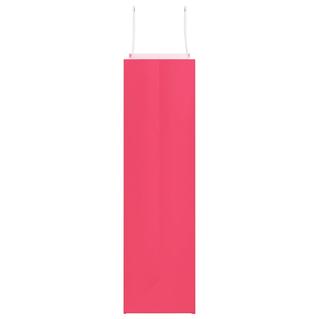 Papieren zakken 50 st met hengsels 32x12x42 cm roze is nu te koop bij PeponiXL, paradijselijk wonen!