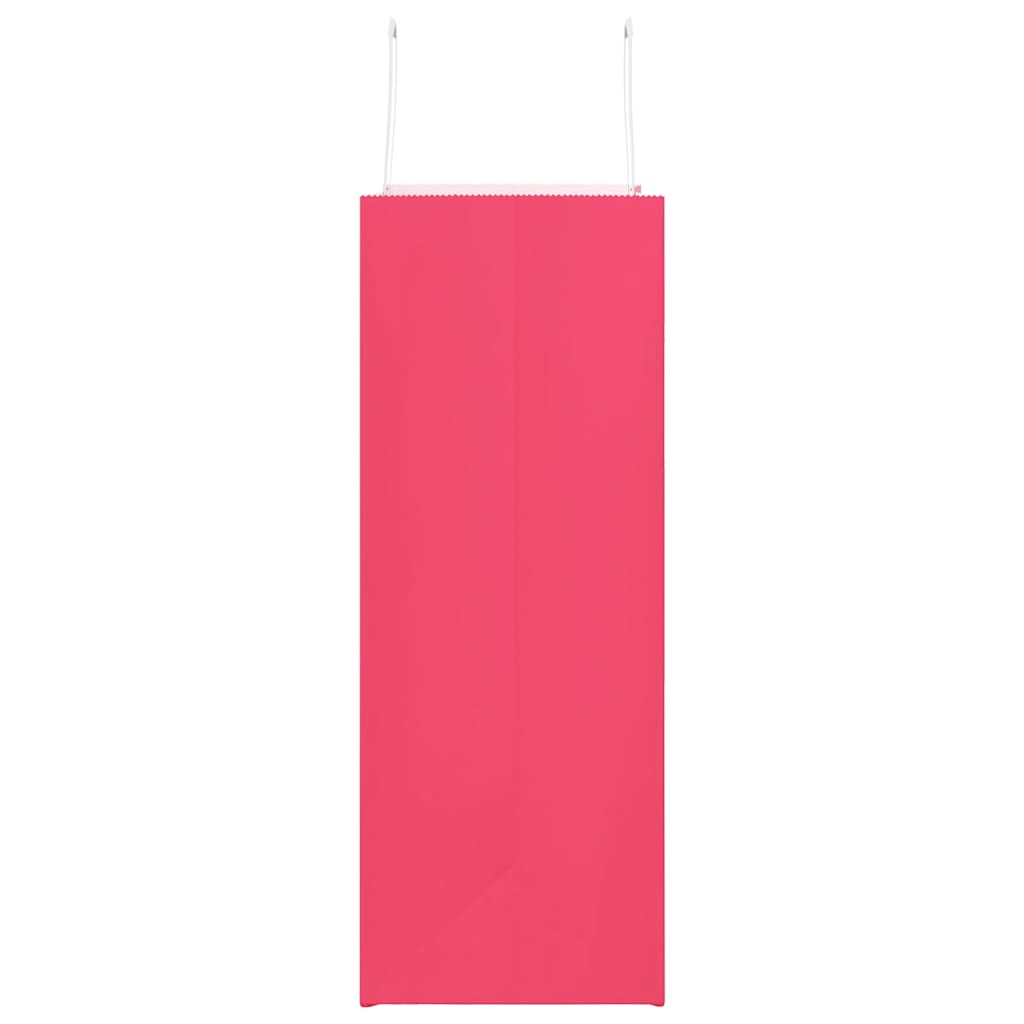Papieren zakken 50 st met hengsels 32x17x44 cm roze is nu te koop bij PeponiXL, paradijselijk wonen!