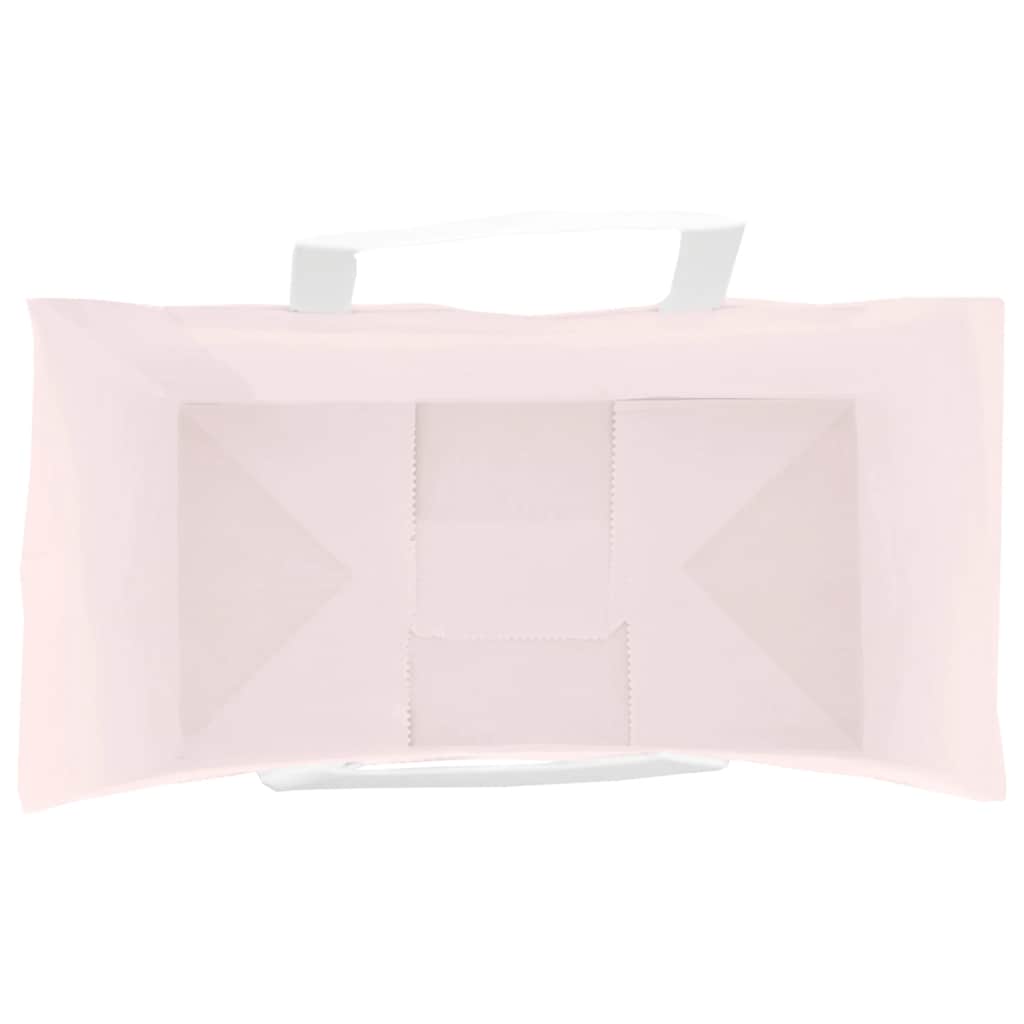 Papieren zakken 50 st met hengsels 32x17x44 cm roze is nu te koop bij PeponiXL, paradijselijk wonen!