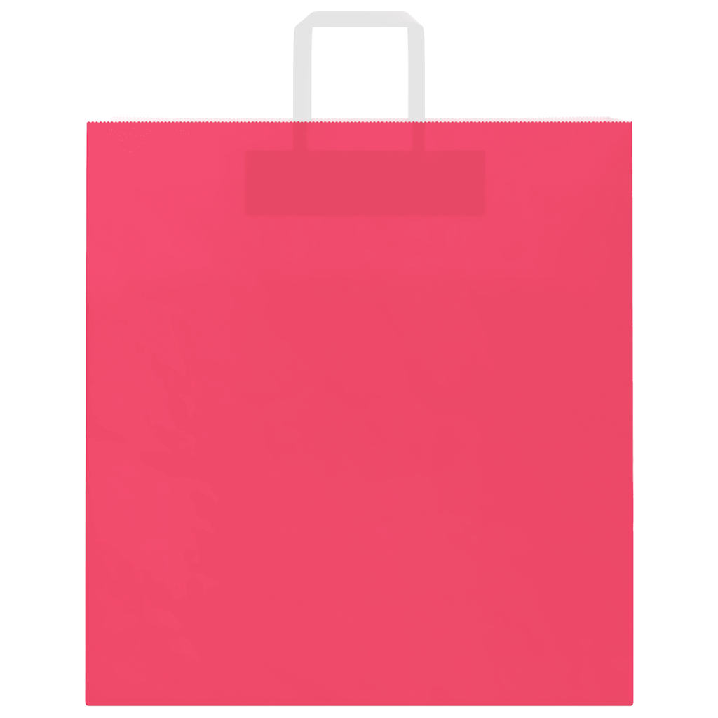Papieren zakken 50 st met hengsels 45x17x48 cm roze is nu te koop bij PeponiXL, paradijselijk wonen!