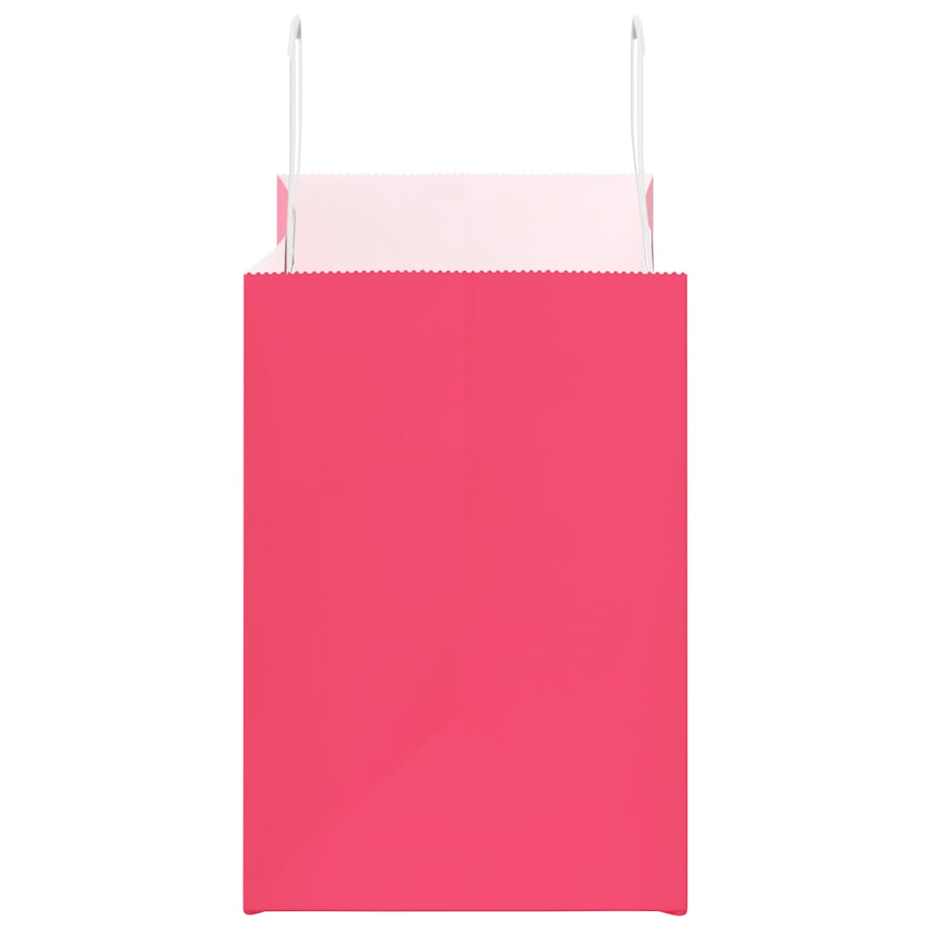Papieren zakken 250 st met hengsels 32x17x25 cm roze is nu te koop bij PeponiXL, paradijselijk wonen!