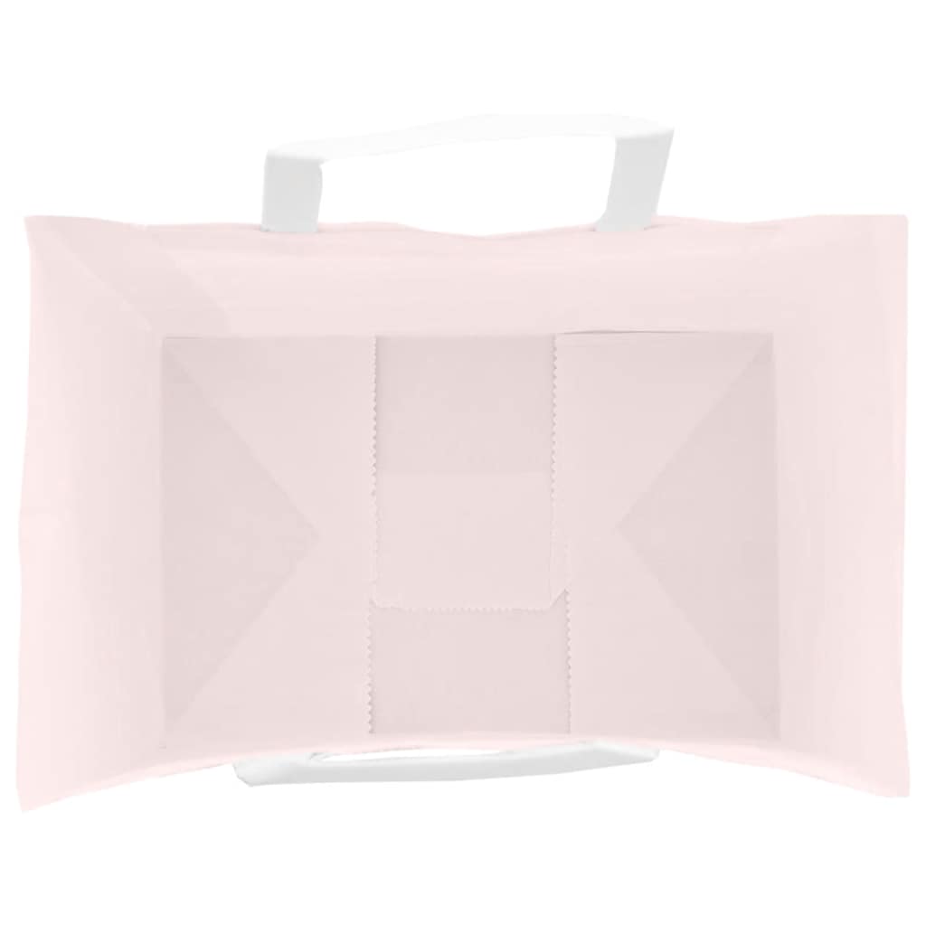 Papieren zakken 250 st met hengsels 32x22x28 cm roze is nu te koop bij PeponiXL, paradijselijk wonen!