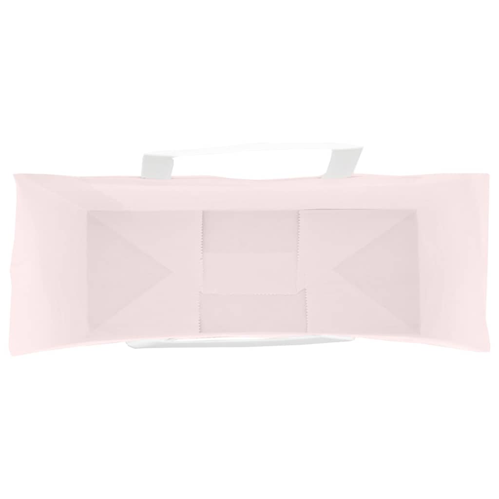Papieren zakken 250 st met hengsels 45x17x48 cm roze is nu te koop bij PeponiXL, paradijselijk wonen!