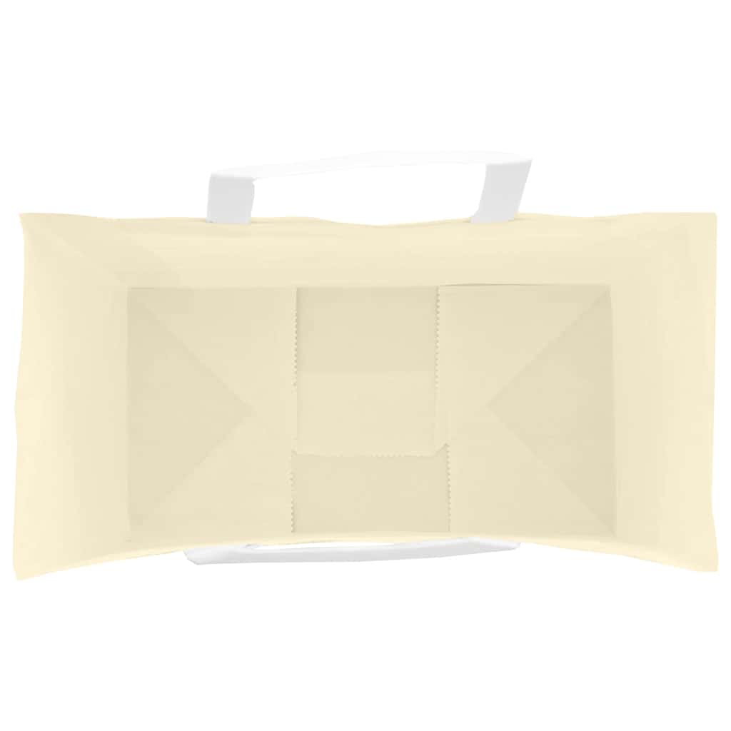 Papieren zakken 50 st met hengsels 32x17x44 cm geel is nu te koop bij PeponiXL, paradijselijk wonen!