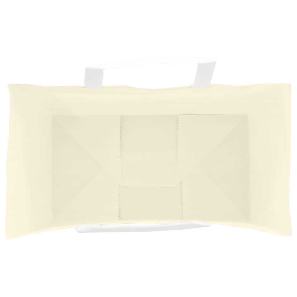 Papieren zakken 250 st met hengsels 15x8x21 cm geel is nu te koop bij PeponiXL, paradijselijk wonen!