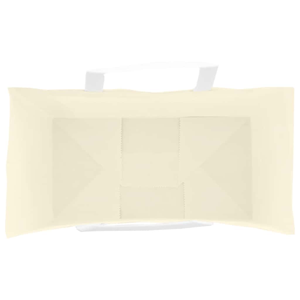 Papieren zakken 250 st met hengsels 21x11x36 cm geel is nu te koop bij PeponiXL, paradijselijk wonen!