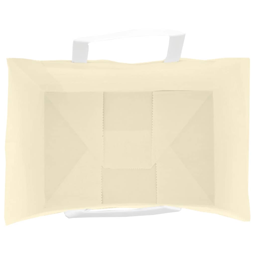 Papieren zakken 250 st met hengsels 32x22x24 cm geel is nu te koop bij PeponiXL, paradijselijk wonen!