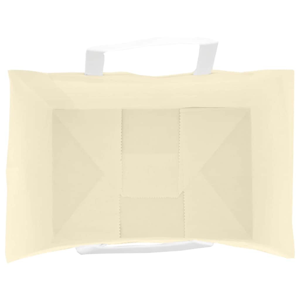 Papieren zakken 250 st met hengsels 32x22x28 cm geel is nu te koop bij PeponiXL, paradijselijk wonen!