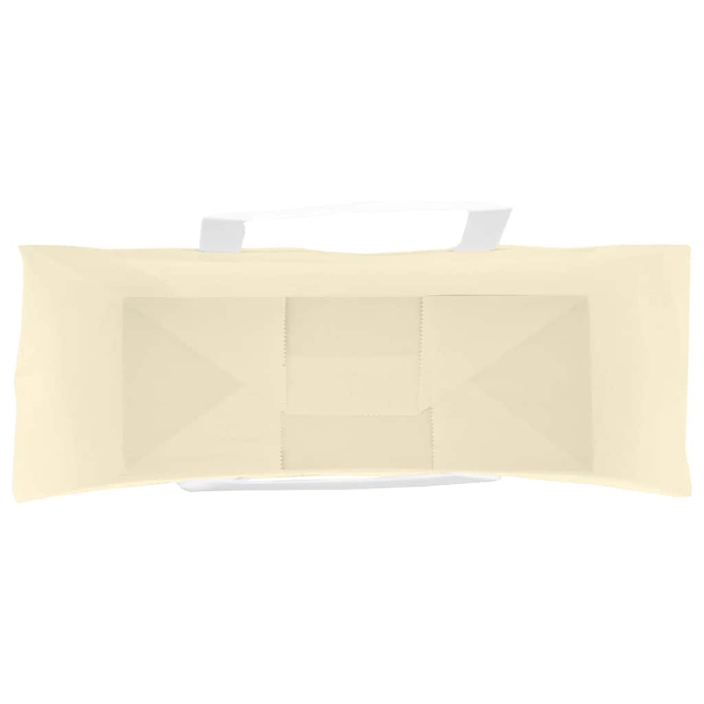 Papieren zakken 250 st met hengsels 45x17x48 cm geel is nu te koop bij PeponiXL, paradijselijk wonen!