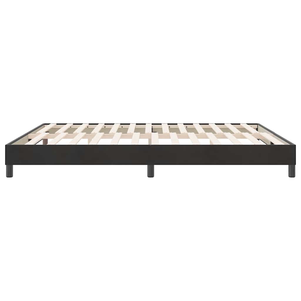 Boxspring zonder matras fluweel zwart 180x210 cm is nu te koop bij PeponiXL, paradijselijk wonen!