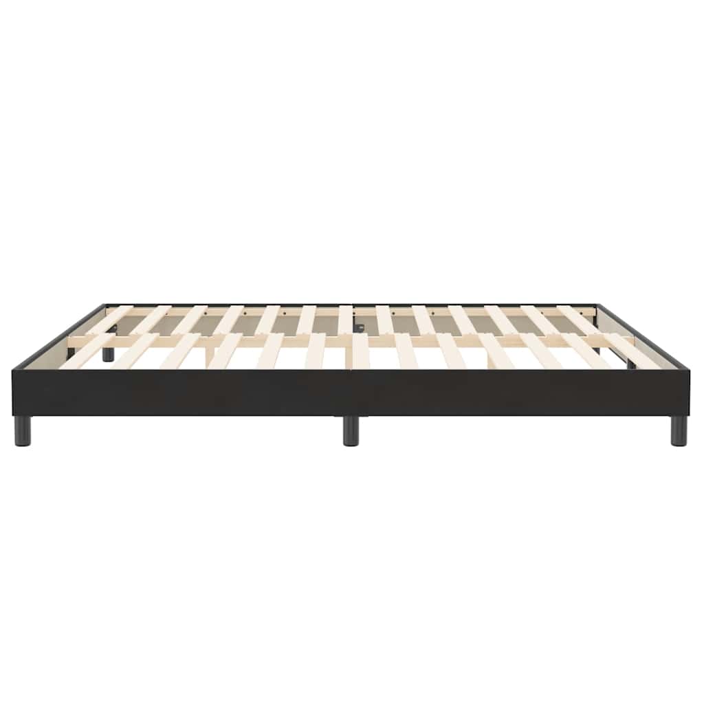 Boxspringbed zonder matras 200x210 cm fluweel zwart is nu te koop bij PeponiXL, paradijselijk wonen!