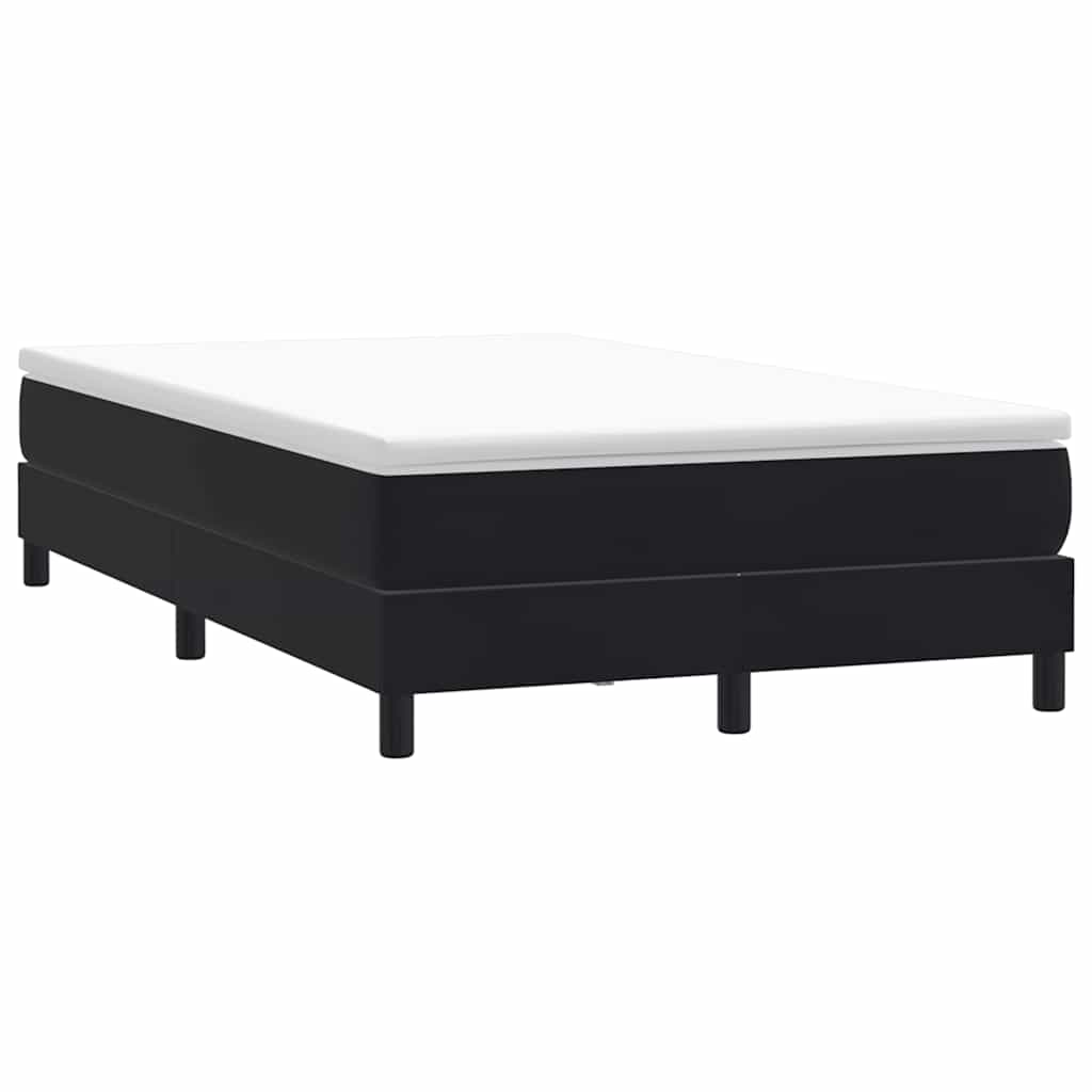Boxspring zonder matras fluweel zwart 120x220 cm is nu te koop bij PeponiXL, paradijselijk wonen!