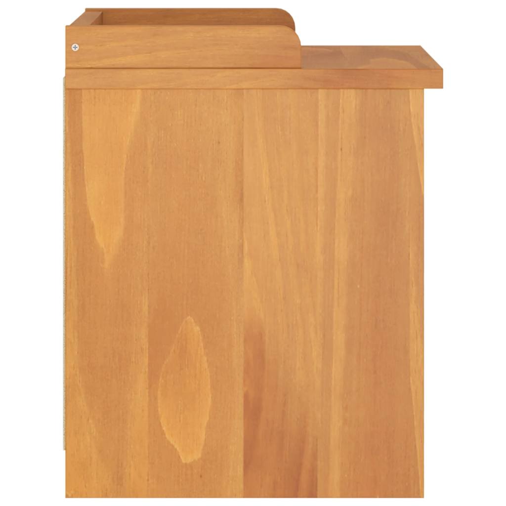 Gangbankje SANDNES 45x40x50 cm massief grenenhout is nu te koop bij PeponiXL, paradijselijk wonen!