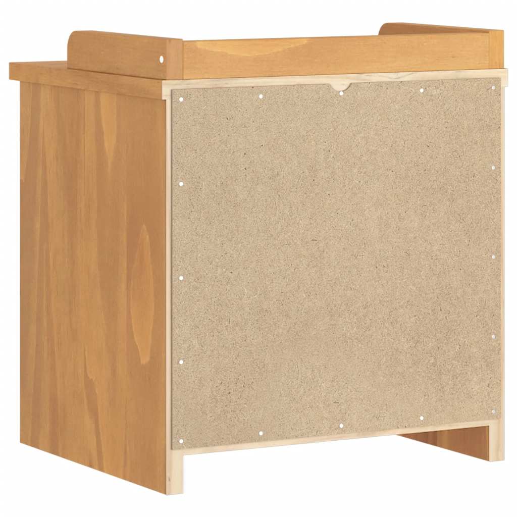 Gangbankje SANDNES 45x40x50 cm massief grenenhout is nu te koop bij PeponiXL, paradijselijk wonen!