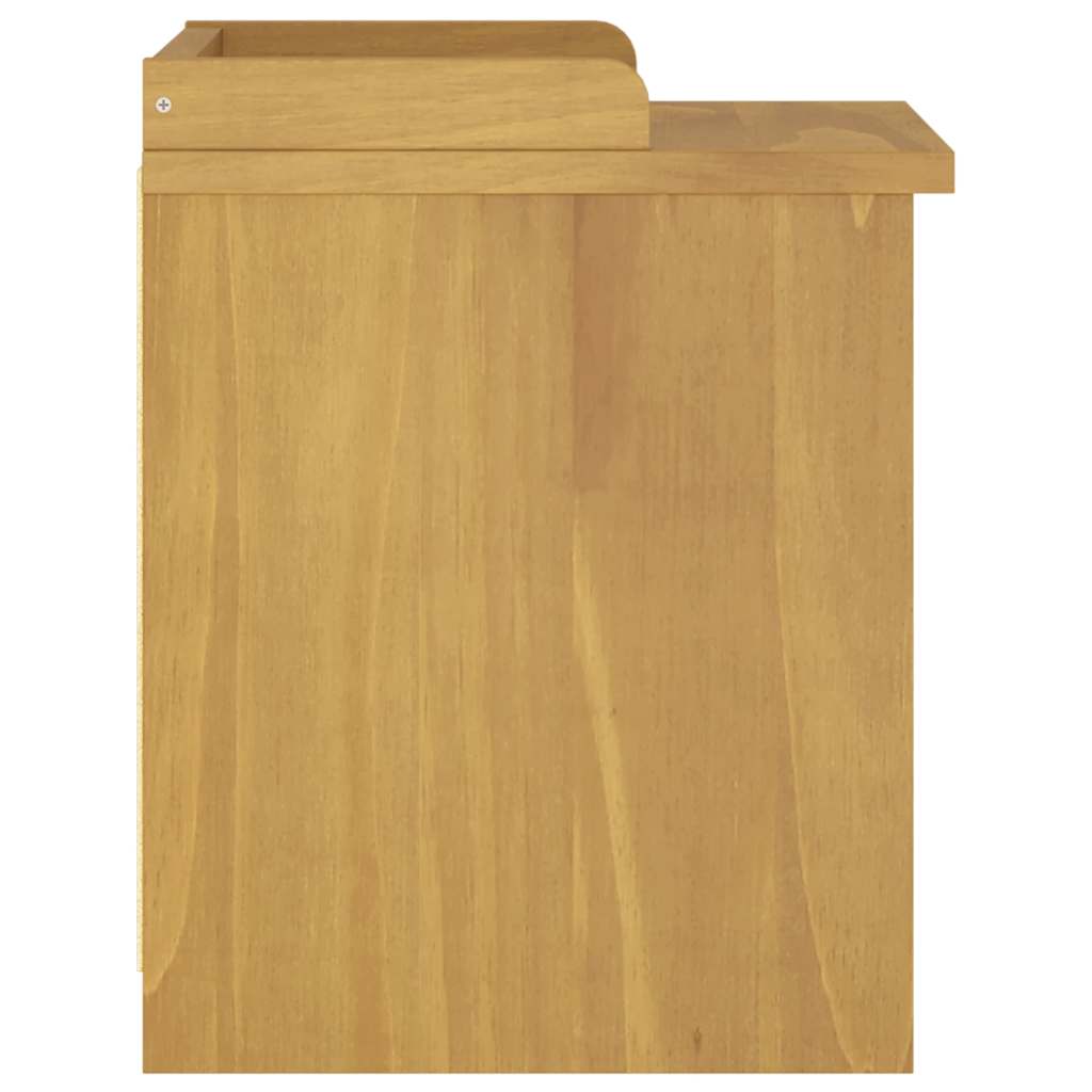 Gangbankje SANDNES 45x40x50 cm massief grenenhout is nu te koop bij PeponiXL, paradijselijk wonen!