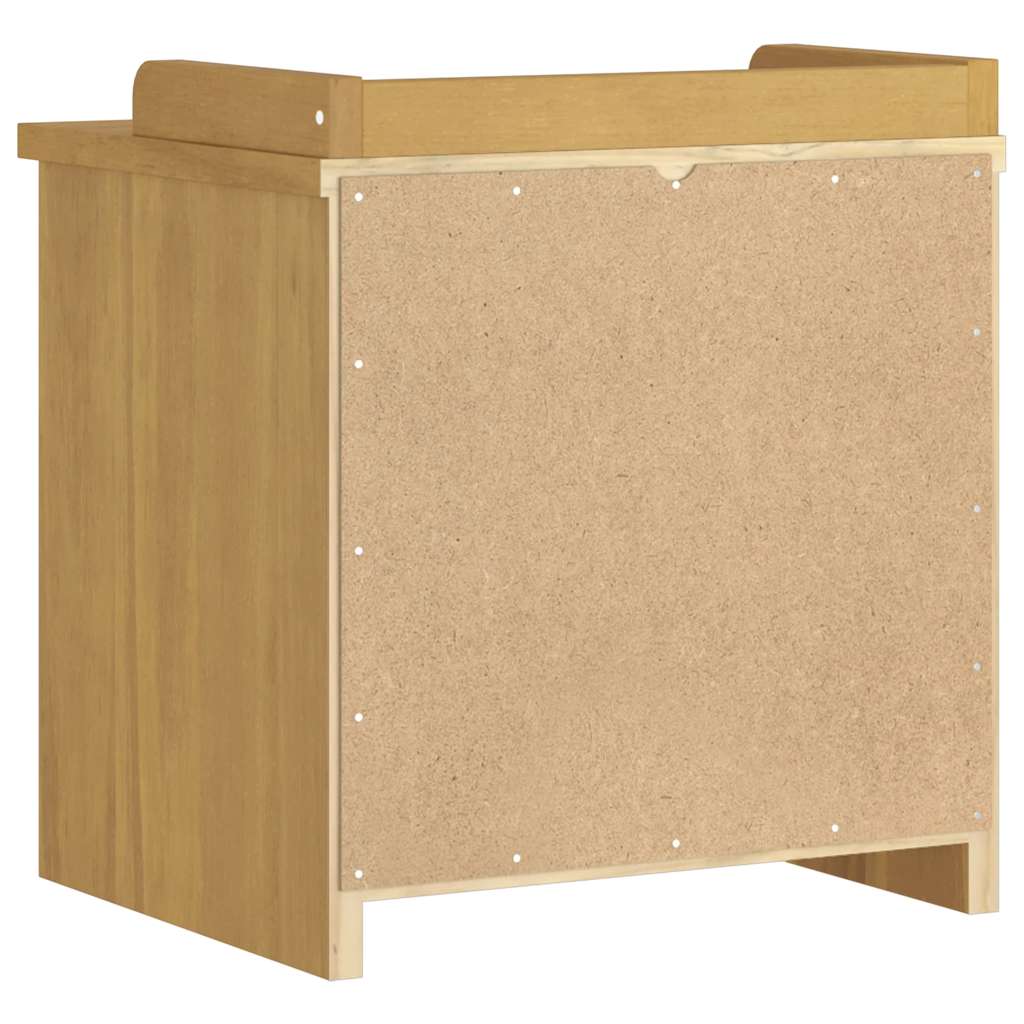 Gangbankje SANDNES 45x40x50 cm massief grenenhout is nu te koop bij PeponiXL, paradijselijk wonen!