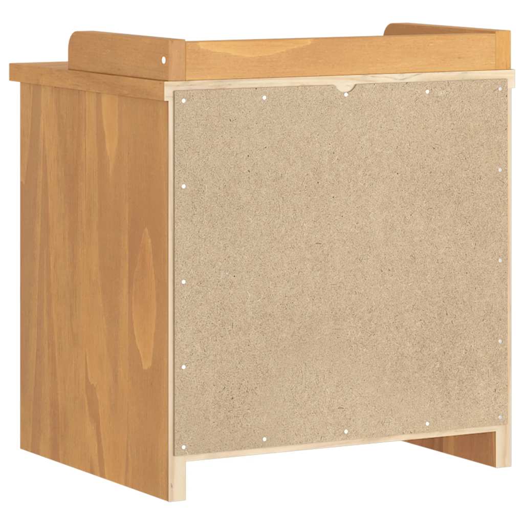 Gangbankje SANDNES 45x40x50 cm massief grenenhout is nu te koop bij PeponiXL, paradijselijk wonen!