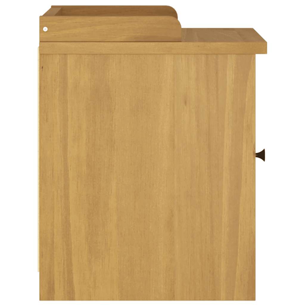 Gangbankje SANDNES 45x40x50 cm massief grenenhout is nu te koop bij PeponiXL, paradijselijk wonen!
