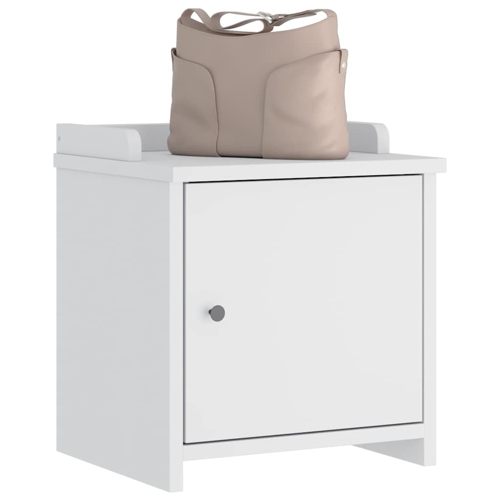 Gangbankje SANDNES wit 45x40x50 cm massief grenenhout is nu te koop bij PeponiXL, paradijselijk wonen!