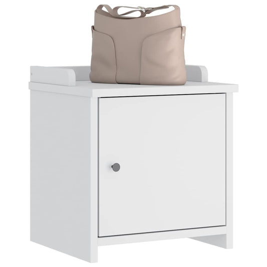 Gangbankje SANDNES wit 45x40x50 cm massief grenenhout is nu te koop bij PeponiXL, paradijselijk wonen!