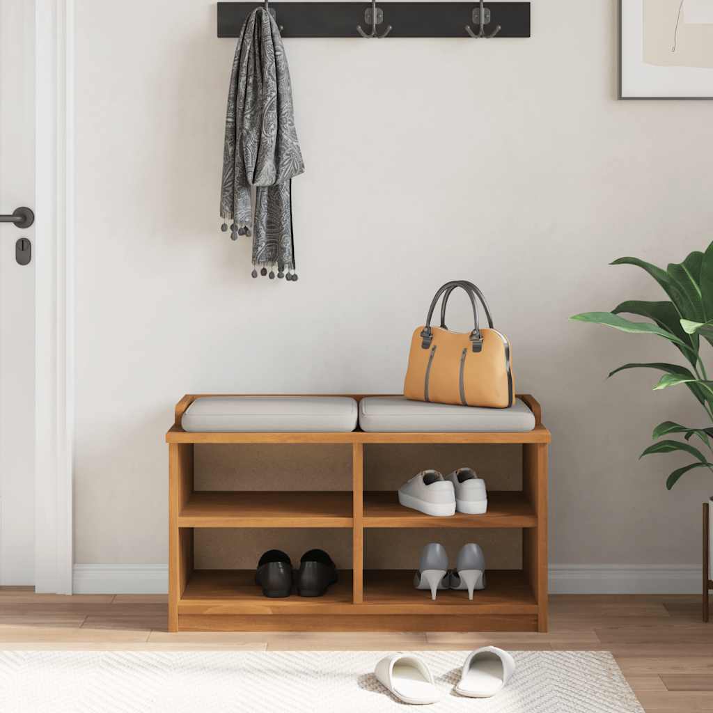 Gangbankje SANDNES 87x40x50 cm massief grenenhout is nu te koop bij PeponiXL, paradijselijk wonen!