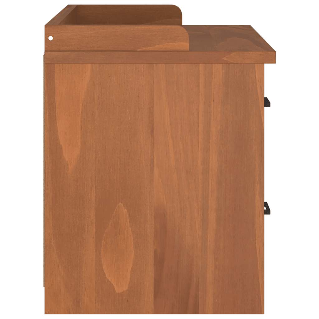 Gangbankje SANDNES 87x40x50 cm massief grenenhout is nu te koop bij PeponiXL, paradijselijk wonen!