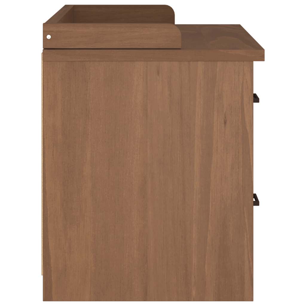 Gangbankje SANDNES 87x40x50 cm massief grenenhout is nu te koop bij PeponiXL, paradijselijk wonen!