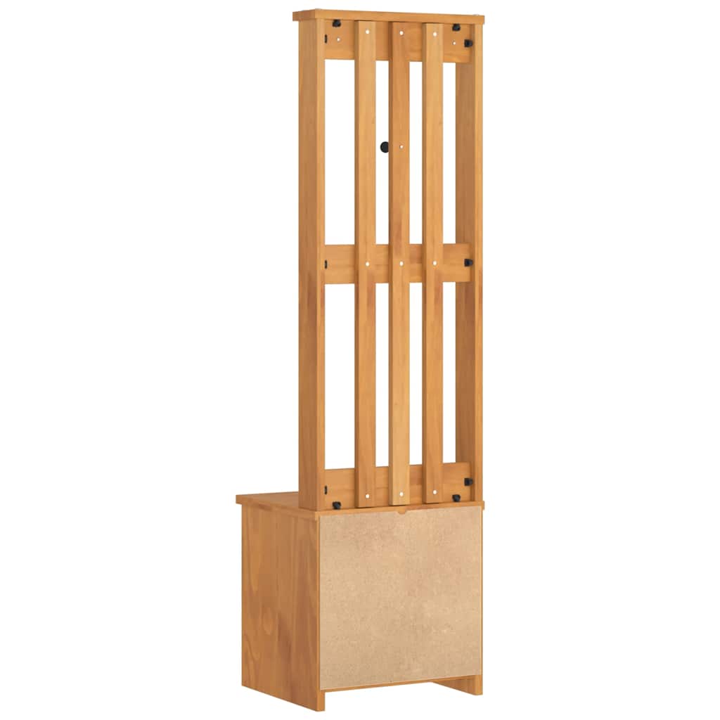 Kapstok SANDNES 45x40x159,5 cm massief grenenhout is nu te koop bij PeponiXL, paradijselijk wonen!
