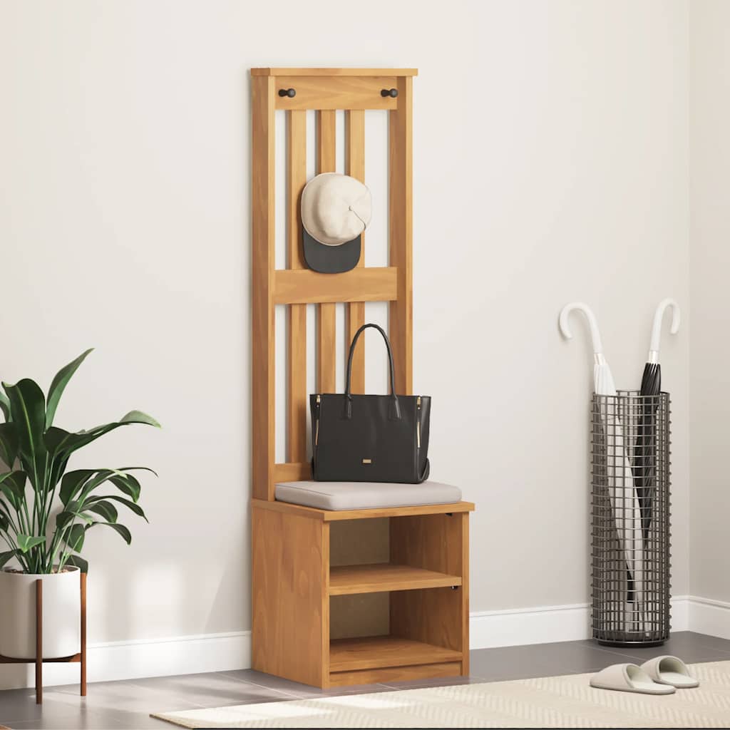 Kapstok SANDNES 45x40x159,5 cm massief grenenhout is nu te koop bij PeponiXL, paradijselijk wonen!