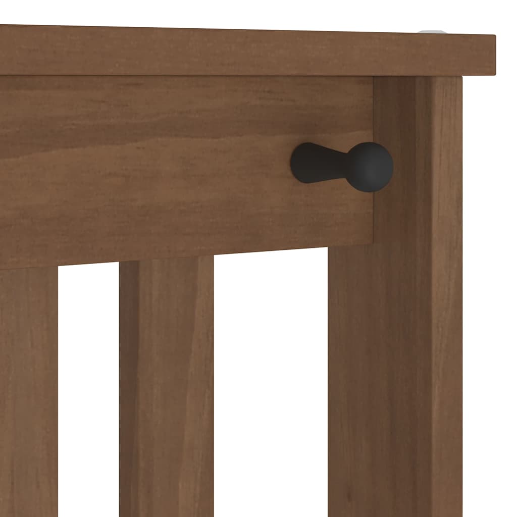 Kapstok SANDNES 45x40x159,5 cm massief grenenhout is nu te koop bij PeponiXL, paradijselijk wonen!