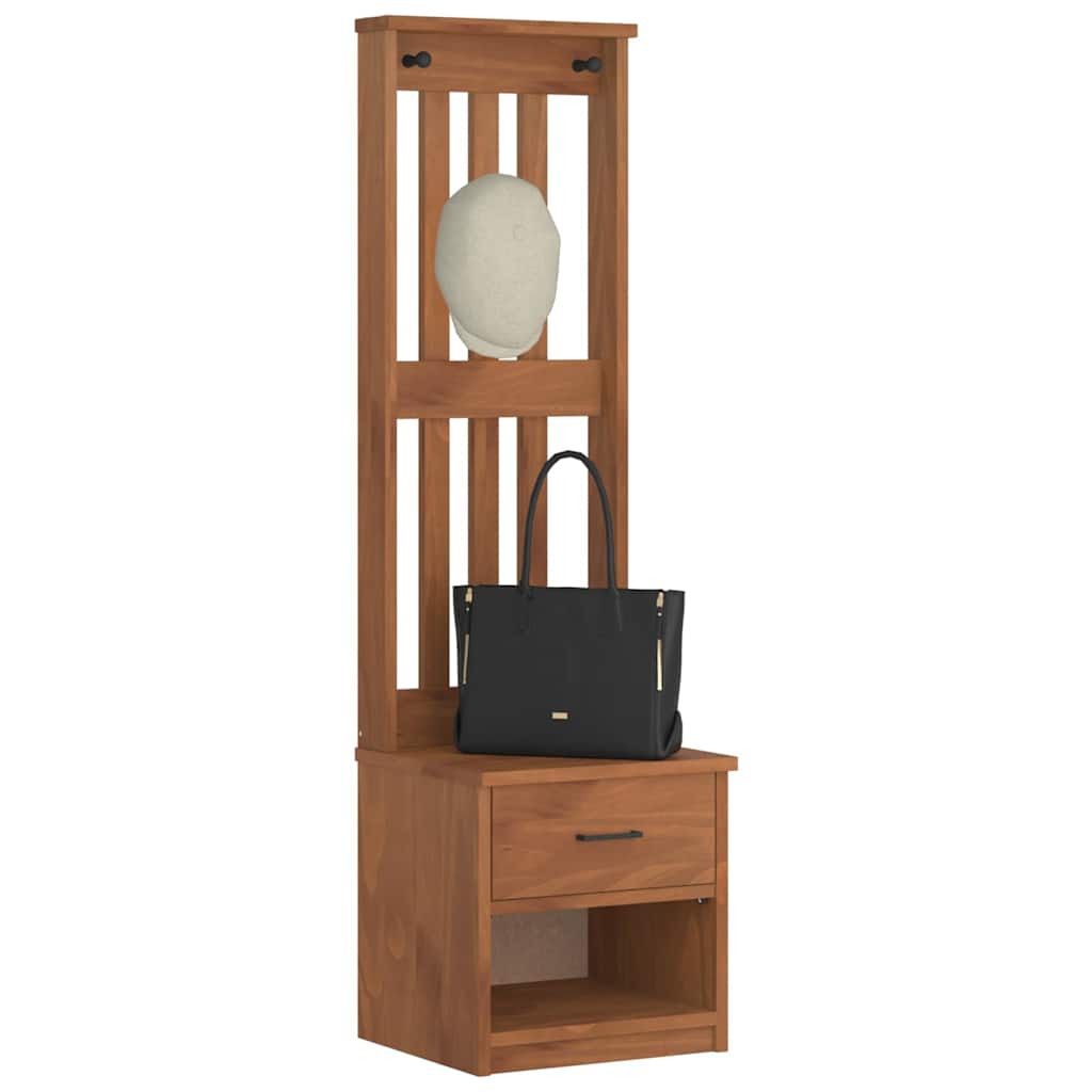 Kapstok SANDNES 45x40x159,5 cm massief grenenhout is nu te koop bij PeponiXL, paradijselijk wonen!
