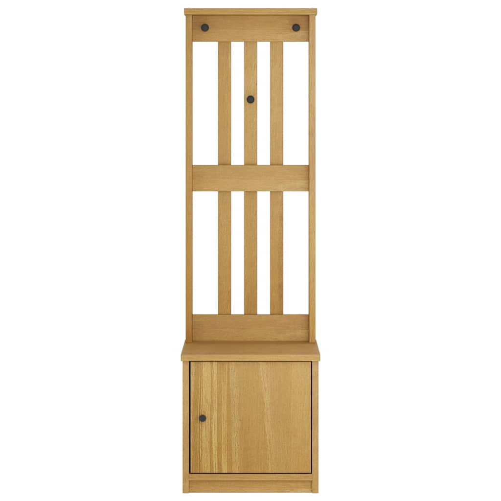 Kapstok SANDNES 45x40x159,5 cm massief grenenhout is nu te koop bij PeponiXL, paradijselijk wonen!