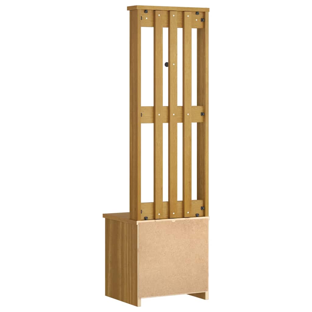 Kapstok SANDNES 45x40x159,5 cm massief grenenhout is nu te koop bij PeponiXL, paradijselijk wonen!