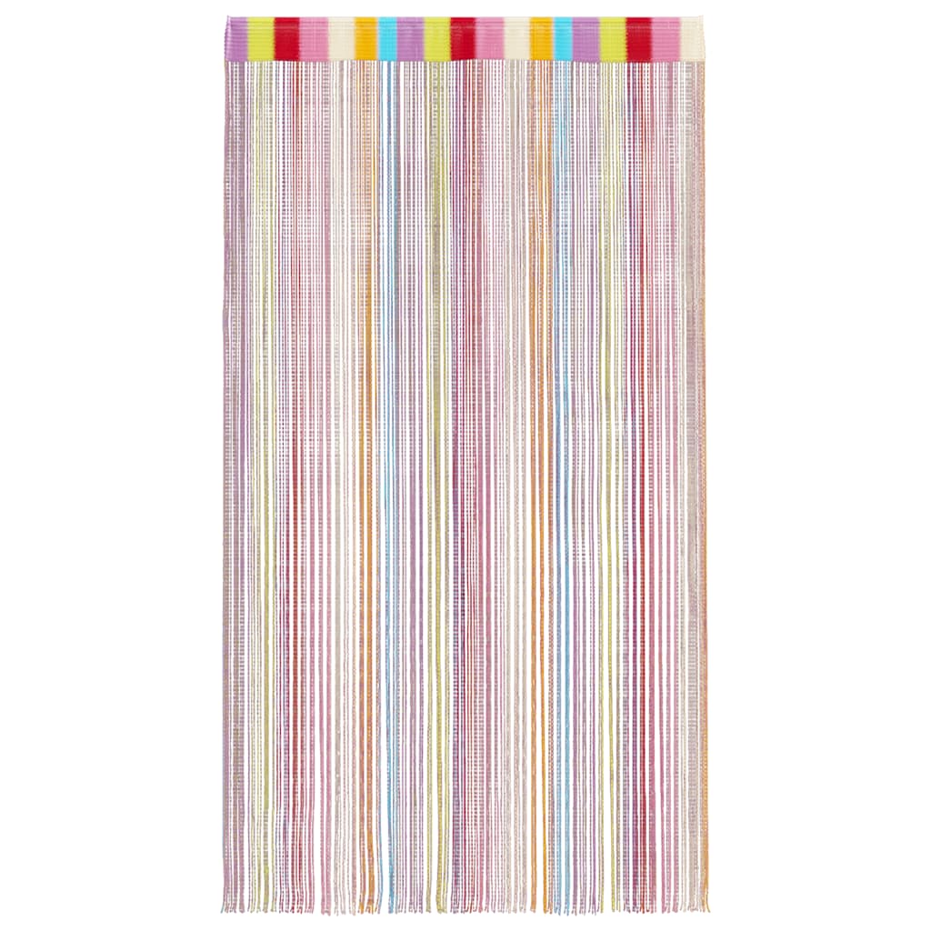 Koordgordijnen 2 st Veelkleurig 100x250 cm is nu te koop bij PeponiXL, paradijselijk wonen!