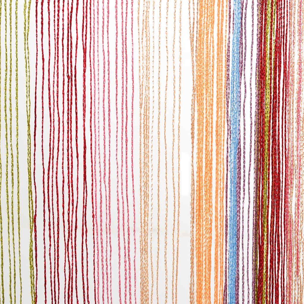 Koordgordijnen 2 st Veelkleurig 100x250 cm is nu te koop bij PeponiXL, paradijselijk wonen!