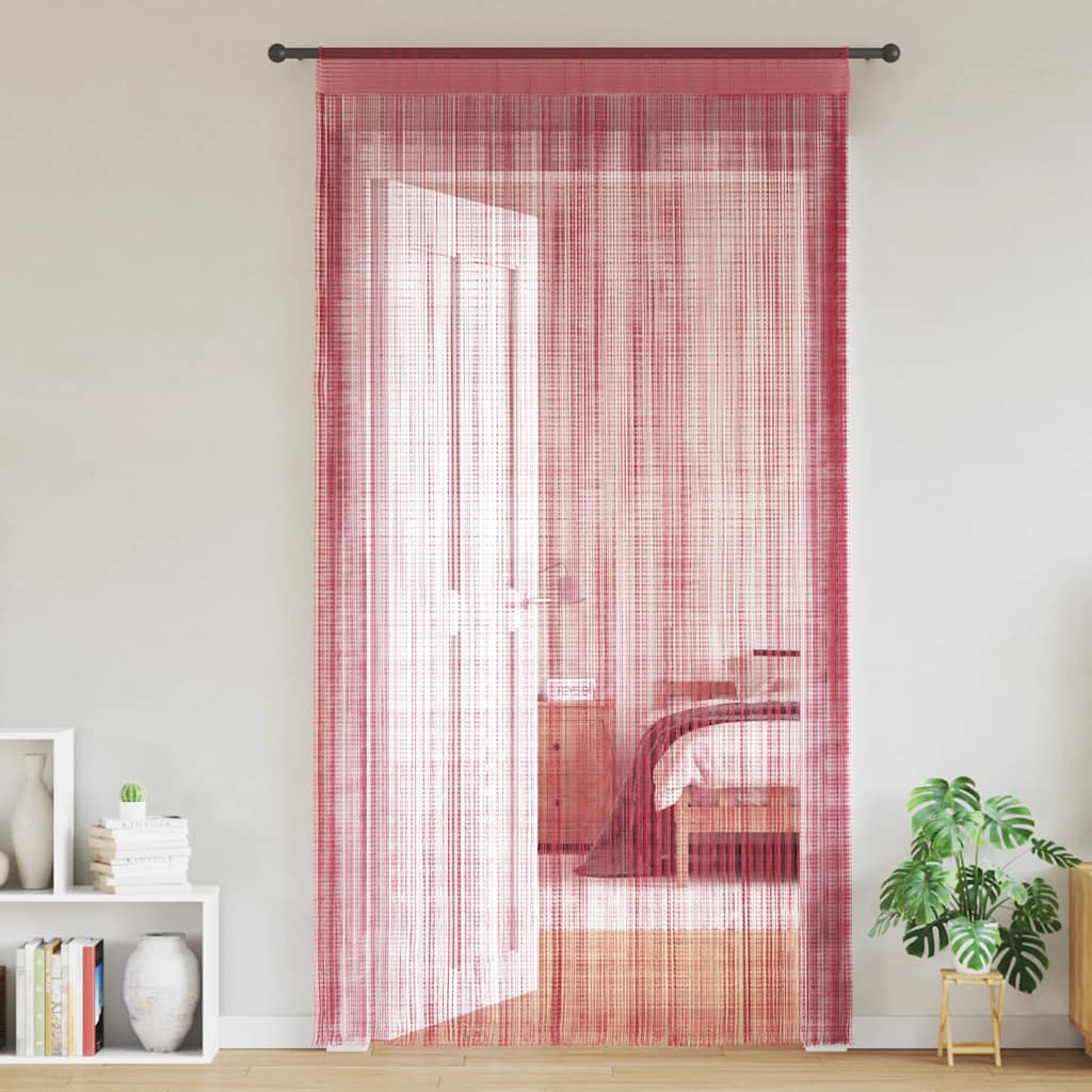 Koordgordijnen 2 st 100x250 cm roze is nu te koop bij PeponiXL, paradijselijk wonen!