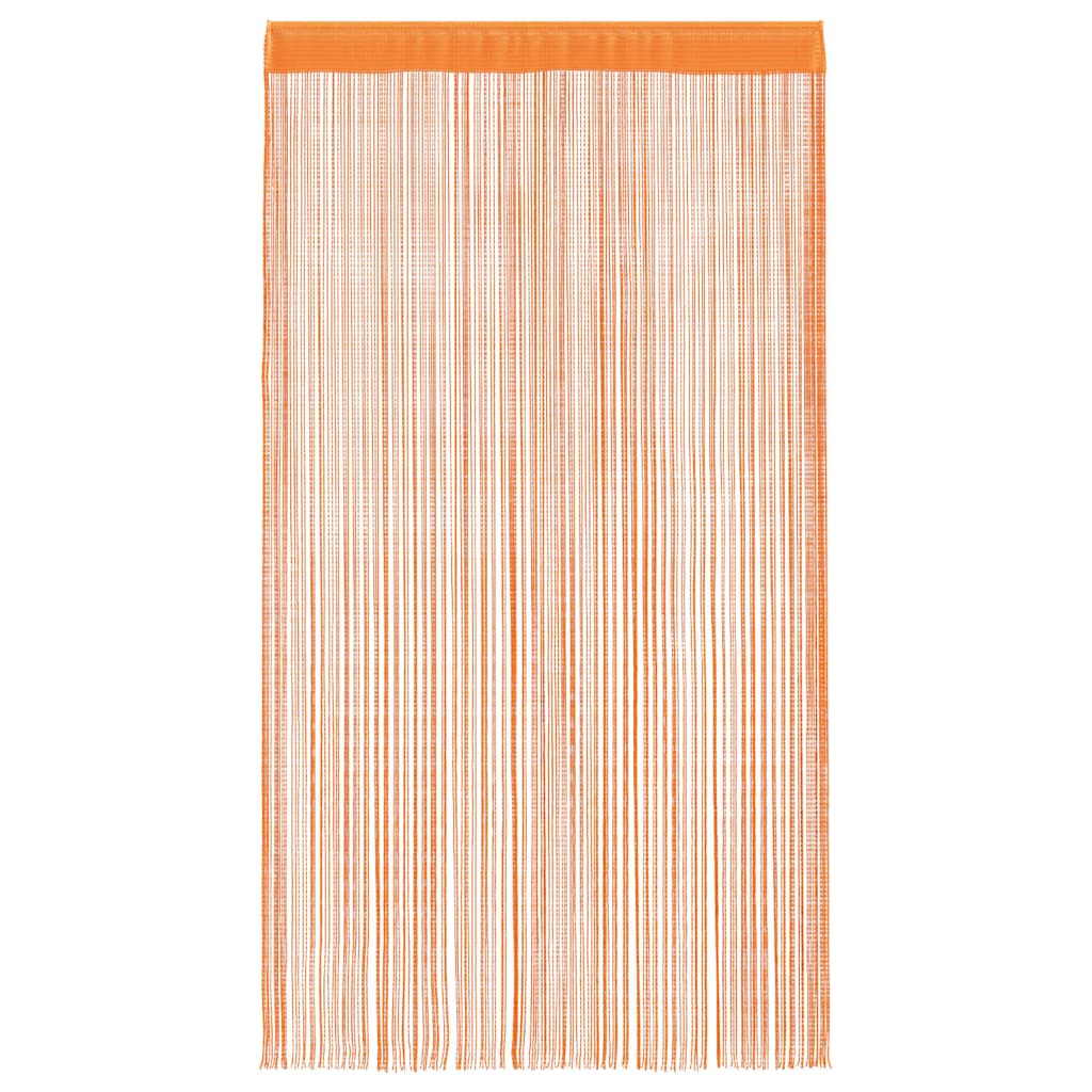 Koordgordijnen 2 st 100x250 cm oranje is nu te koop bij PeponiXL, paradijselijk wonen!