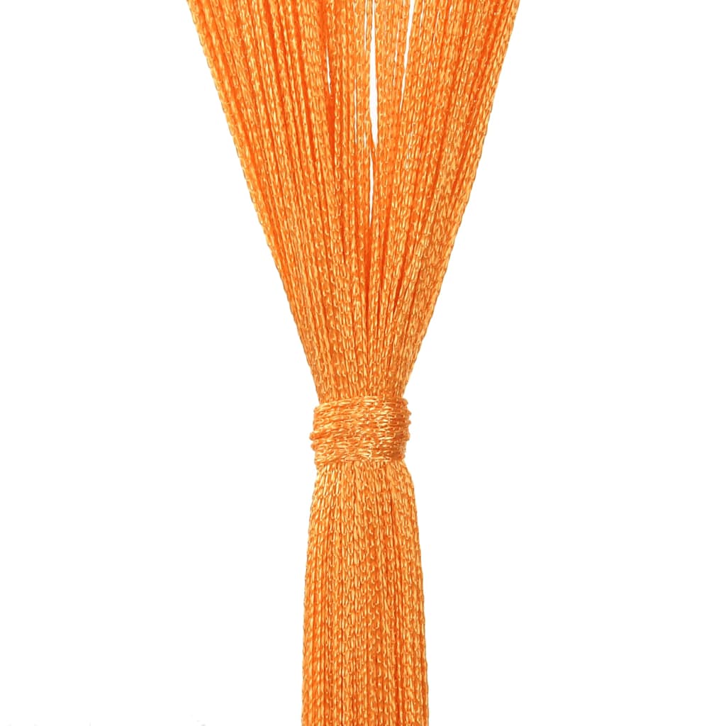 Koordgordijnen 2 st 100x250 cm oranje is nu te koop bij PeponiXL, paradijselijk wonen!