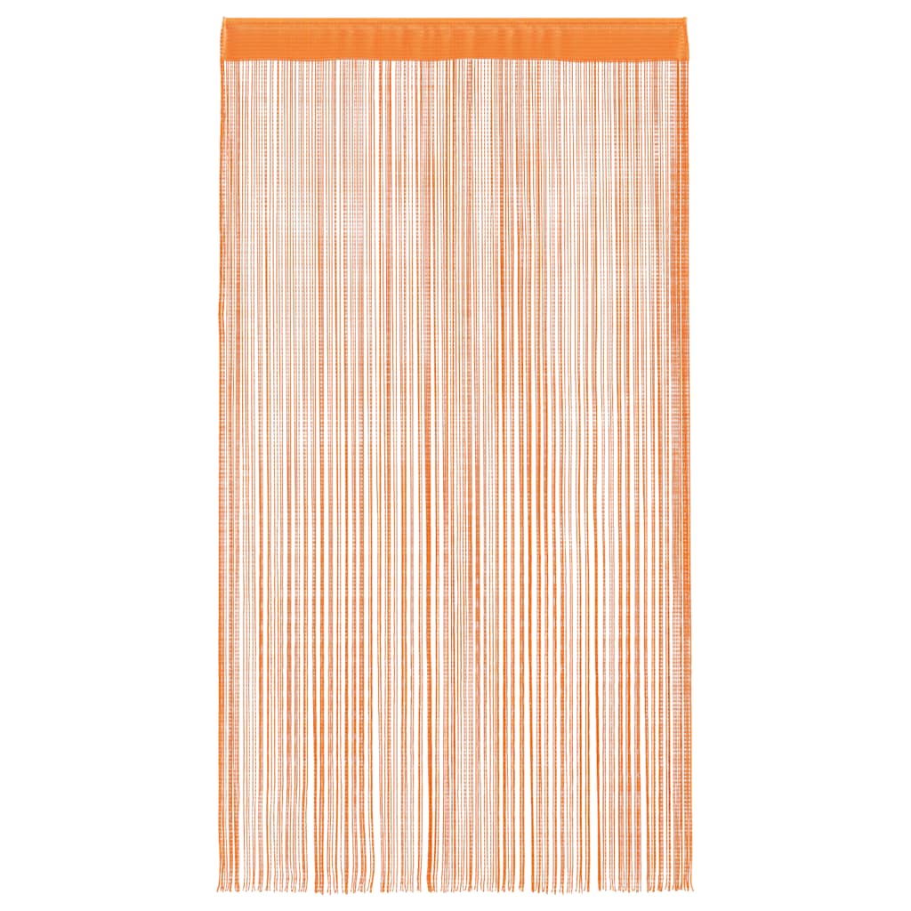 Koordgordijnen 2 st 140x250 cm oranje is nu te koop bij PeponiXL, paradijselijk wonen!